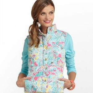 SOLD In the Beginning Puffer Vest - Lilly Pulitzer
